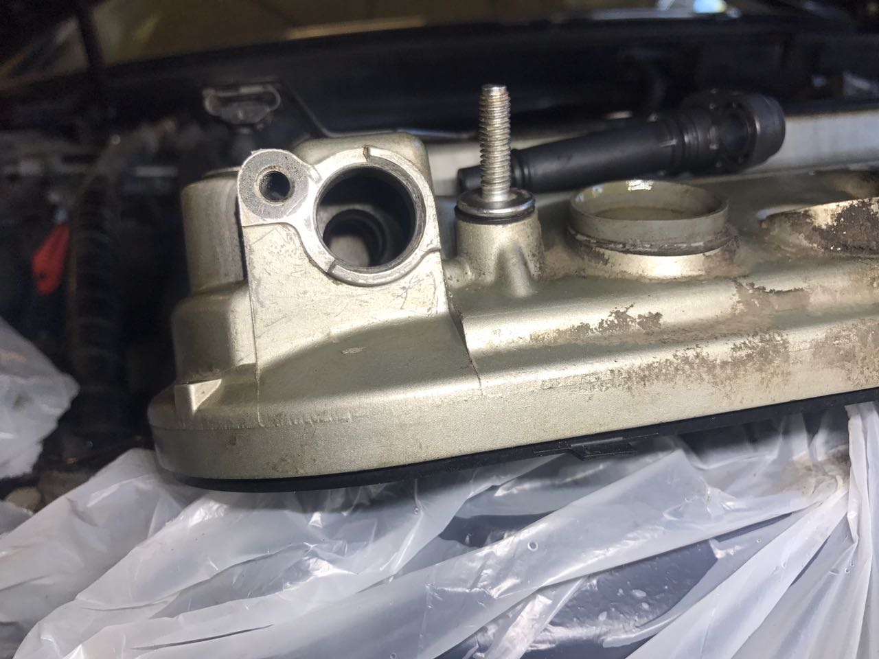 Чистка клапана вентиляции картерных газов PCV Honda Legend