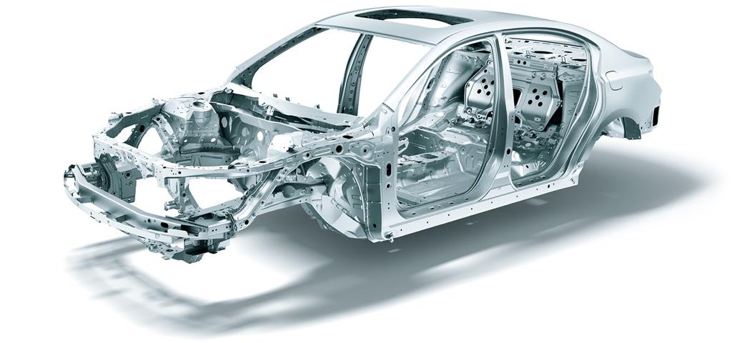 Скелет кузова Honda Legend KC2
